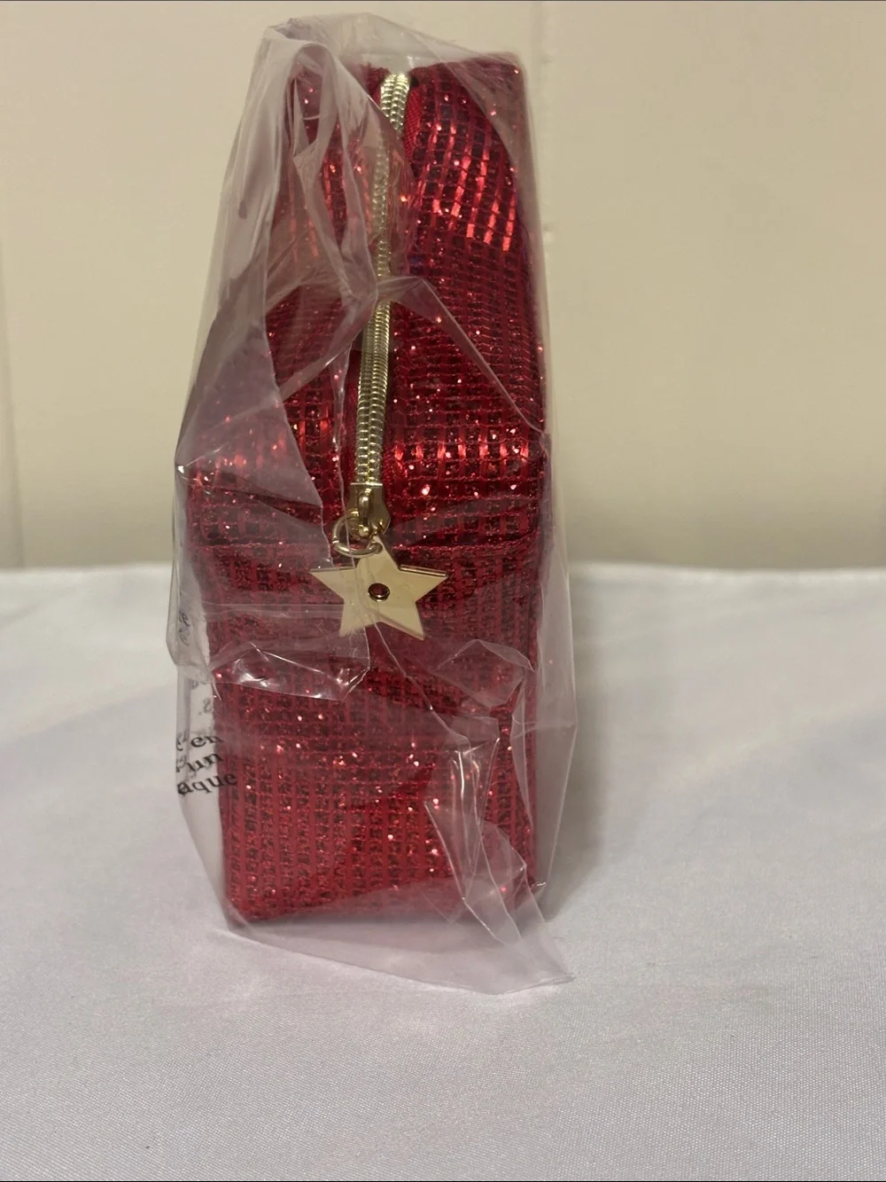 NIB / GWP Dior Beauty Lunar New Year Gift Set - Red Star Pouch & Shopping Bag